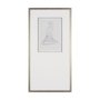 15566 - Sitting Model II by Mercana Studio a Hand Embellished Framed Art Print Matted under Glass
