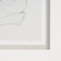 15567 - Sitting Model III by Mercana Studio a Hand Embellished Framed Art Print Matted under Glass