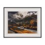 15569 - Summit Trail by Bobbie Goodrich a Hand Embellished Framed Photo Art Print Matted under Glass