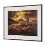 15570 - Peak Pursuit by Bobbie Goodrich a Hand Embellished Framed Photo Art Print Matted under Glass