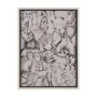 15571 - Cat Sketch by Mercana Studio a Hand Embellished Framed Art Print Matted under Glass
