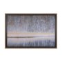 15589 - Riverside Reflection - Forest by Mikael Svensson a Framed Photo Art Print Matted under Glass