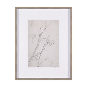 Chokecherry 1 by Mercana Studio a Hand Embellished Framed Art Print Matted under Glass