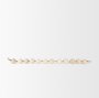 71033 - Varamala Beige Paper Mache Sphere Garland
