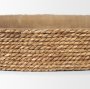 71046 - Wheaton Light Brown Wood w/ Natural Jute Serving Trays