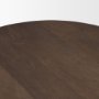 71037 - Weldon Dark Brown Wood w/ Matte Black Metal Counter Stool