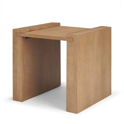 71038 - Wesson Light Brown Wood Accent Table