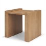 71038 - Wesson Light Brown Wood Accent Table