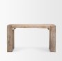 71034 - McArthur Whitewash Reclaimed Wood Console Table
