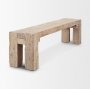 71035 - McArthur Whitewash Reclaimed Wood Bench