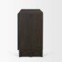 71040 - Wagner Dark Brown Wood w/ Arched Design Accent Cabinet