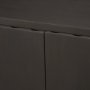 71040 - Wagner Dark Brown Wood w/ Arched Design Accent Cabinet