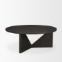 71006 - Tarro Brown Wood w/ Triangle Legs Coffee Table