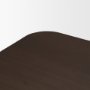 71041-AB - Welborn 84" Dark Brown Wood Rectangular Dining Table