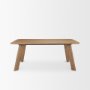 71055-AB - Welborn 72" Light Brown Wood Rectangular Dining Table