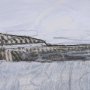 15572 - Mesmerized View I by Mercana Studio a Hand Embellished Framed Art Print Matted under Glass