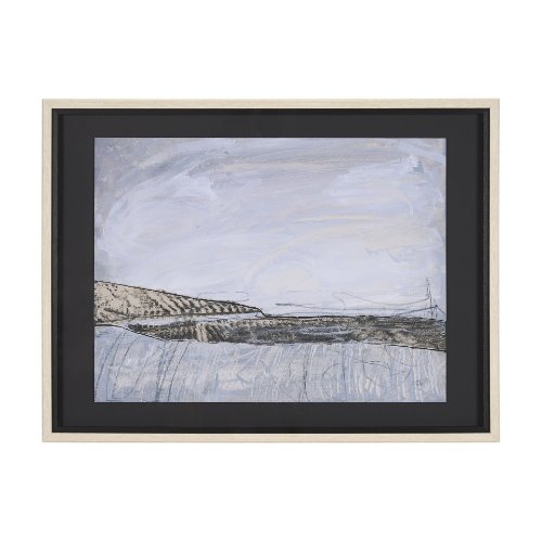 15573 - Mesmerized View II by Mercana Studio a Hand Embellished Framed Art Print Matted under Glass