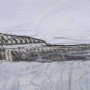 15573 - Mesmerized View II by Mercana Studio a Hand Embellished Framed Art Print Matted under Glass