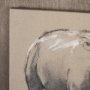 15576 - African Animal Study I by Mercana Studio a Hand Embellished Framed Art Print