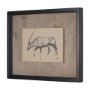 15577 - African Animal Study II by Mercana Studio a Hand Embellished Framed Art Print