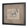 15578 - African Animal Study III by Mercana Studio a Hand Embellished Framed Art Print
