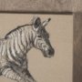 15578 - African Animal Study III by Mercana Studio a Hand Embellished Framed Art Print