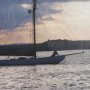 15581 - Daybreak Sail by Ben Wood a Hand Embellished Framed Photo Art Print Matted under Glass