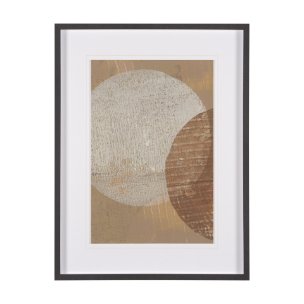 Eclipse I by Mercana Studio a Hand Embellished Framed Art Print Matted under Glass
