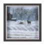 15598 - Winter On The Farm I by Mercana Studio a Hand Embellished Framed Art Print