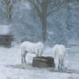 15598 - Winter On The Farm I by Mercana Studio a Hand Embellished Framed Art Print