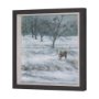 15600 - Winter On The Farm III by Mercana Studio a Hand Embellished Framed Art Print