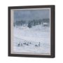 15601 - Winter On The Farm IV by Mercana Studio a Hand Embellished Framed Art Print