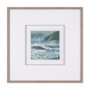 15608 - Stormy Coast II by Mercana Studio a Hand Embellished Framed Art Print Matted under Glass