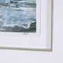 15608 - Stormy Coast II by Mercana Studio a Hand Embellished Framed Art Print Matted under Glass