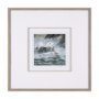 15609 - Stormy Coast III by Mercana Studio a Hand Embellished Framed Art Print Matted under Glass