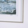 15610 - Stormy Coast IV by Mercana Studio a Hand Embellished Framed Art Print Matted under Glass