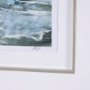 15611 - Stormy Coast V by Mercana Studio a Hand Embellished Framed Art Print Matted under Glass
