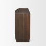 71007 - Swanson Dark Brown Wooden Scalloped Sideboard