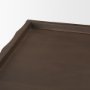 71007 - Swanson Dark Brown Wooden Scalloped Sideboard
