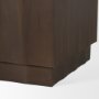 71007 - Swanson Dark Brown Wooden Scalloped Sideboard