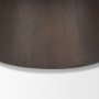71011-AB - Takoda Dark Brown Wood Tapered Drum Nesting Coffee Tables