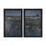15575 - Captivating Views (Set of 2) by Mercana Studio a Hand Embellished Framed Art Print Matted under Glas