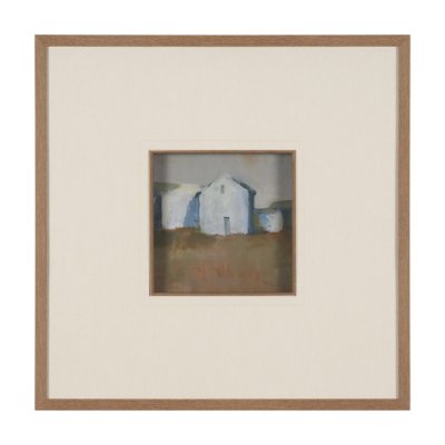 15582 - Structured View I by Mercana Studio a Hand Embellished Framed Art Print Matted under Glass