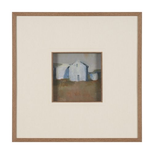 15582 - Structured View I by Mercana Studio a Hand Embellished Framed Art Print Matted under Glass