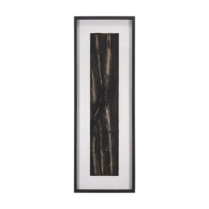 Bamboo Relief III by Studio M a handmade Original Framed Artwork under Glass