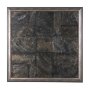 15594 - Layered Alloy I by Studio M a handmade Original 3D Textured Framed Artwork