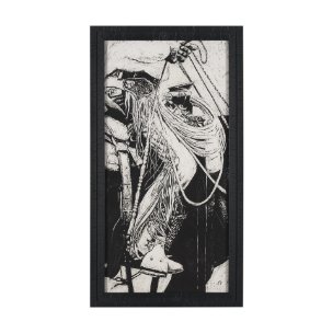 Saddled Up I by Mercana Studio a Hand Embellished Framed Art Print