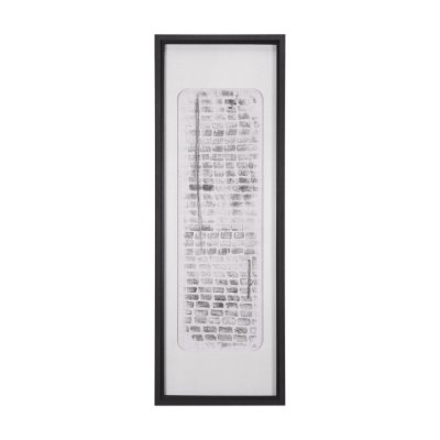 15625 - Cipher I by Mercana Studio a Hand Embellished Framed Art Print Matted under Glass
