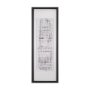 15625 - Cipher I by Mercana Studio a Hand Embellished Framed Art Print Matted under Glass