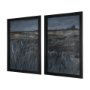 15575 - Captivating Views (Set of 2) by Mercana Studio a Hand Embellished Framed Art Print Matted under Glas